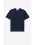 [SAINT LAURENT] cassandre t shirt in wool and silk jersey 765298Y36HA4010