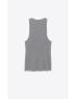 [SAINT LAURENT] tank top in cashmere 765445YALL21500