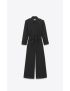 [SAINT LAURENT] trench coverall in cotton poplin 746846Y1H681000