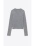 [SAINT LAURENT] sweater in cashmere, wool and silk 766929YAPK21500