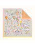 [HERMES] Les Folies du Ciel double face scarf 90 H901722S10