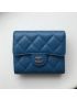 [CHANEL] Classic Small Flap Wallet Grained Calfskin AP0231