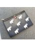 [THOM BROWNE OUTLET] Small Zipper Document Holder 193894406765