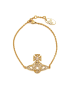 [HARVEY NICHOLS] Narcissa embellished orb gold tone bracelet SC494176