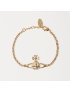 [HARVEY NICHOLS] Mayfair Bas Relief gold tone orb bracelet SC500301