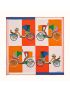 [HERMES] Voitures Exquises Detail scarf 45 H893510S07