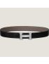 [HERMES] H belt buckle & Reversible leather strap 32 mm H064544CB86|H073967CAAC090