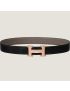 [HERMES] H belt buckle & Reversible leather strap 32 mm H064544CDZ2|H073967CAAC095