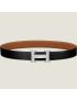 [HERMES] H belt buckle & Reversible leather strap 32 mm H064544CK05|H073967CAAA090