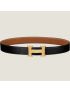 [HERMES] H belt buckle & Reversible leather strap 32 mm H064544CM2M|H073967CAAA090